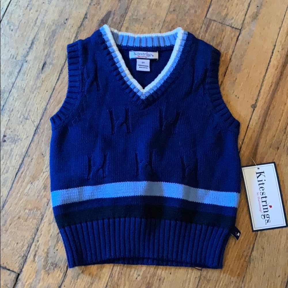 Kitestrings 2T Sweater Vest